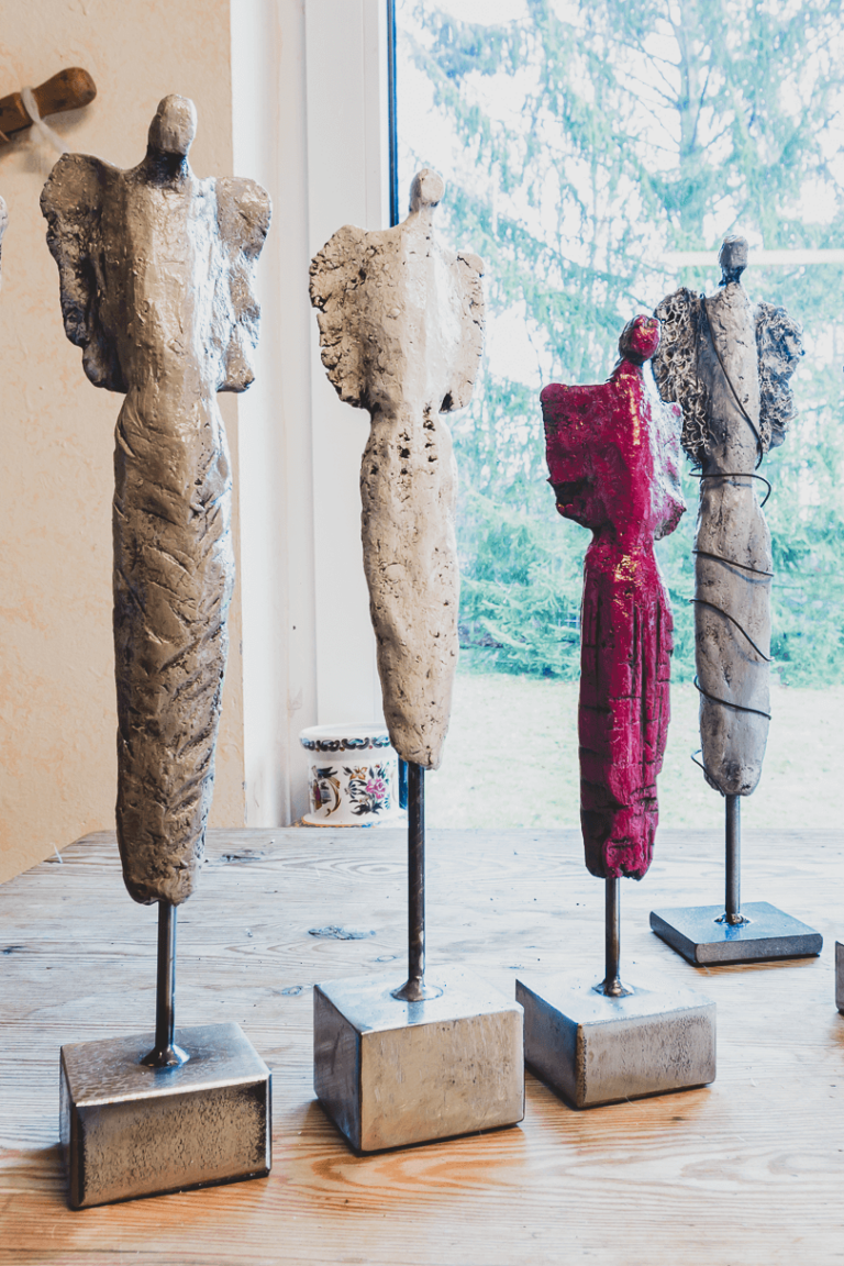 Tonskulpturen Sammlung - Übersicht einiger Skulpturen